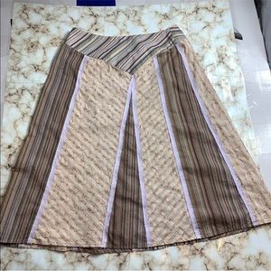 J. Jill patchwork skirt size 8